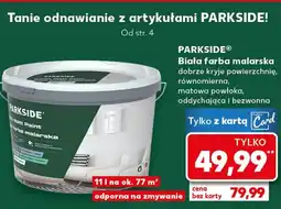 Kaufland Farba Parkside oferta