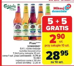Carrefour Market Piwo Somersby oferta