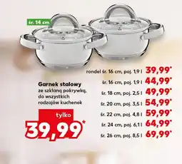 Kaufland Garnek z pokrywką oferta