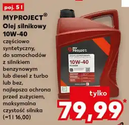 Kaufland Olej silnikowy MYProject oferta