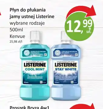 Passa Płyn do płukania jamy ustnej Listerine oferta