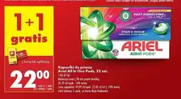 Biedronka Kapsułki do prania color Ariel All In 1 oferta