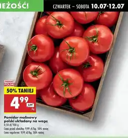 Biedronka Pomidory malinowe polska oferta