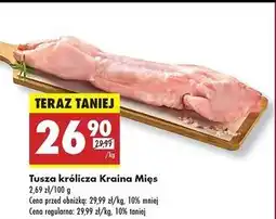 Biedronka Tusza z królika Kraina Mięs oferta