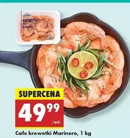 Biedronka Krewetki całe Marinero oferta