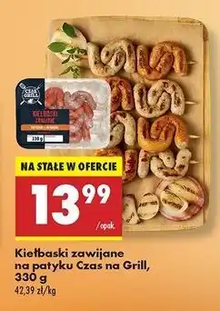 Biedronka Kiełbaski zawijane Czas Na Grill oferta