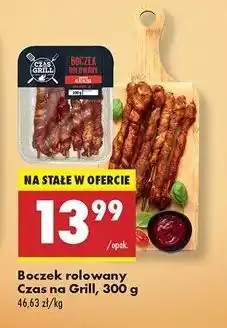 Biedronka Boczek rolowany na grilla Czas Na Grill oferta