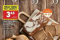 Biedronka Chleb żytni bez drożdży oferta