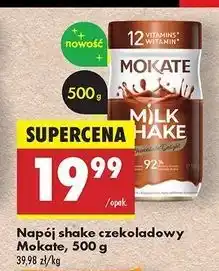 Biedronka Shake czekoladowy Mokate Milkshake oferta