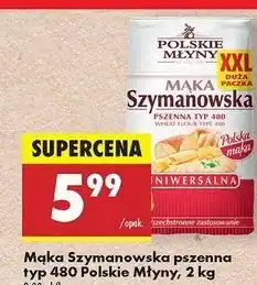 Mąka szymanowska uniwersalna pszenna typ 480 Polskie Młyny
