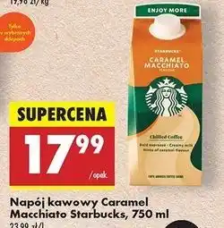 Biedronka Napój caramel macchiato Starbucks oferta