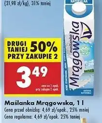 Biedronka Maślanka naturalna Mrągowska oferta