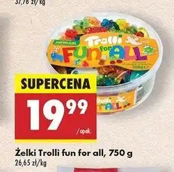 Biedronka Żelki fun for all Trolli oferta