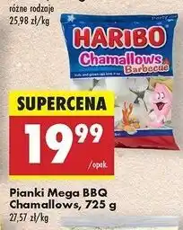 Biedronka Pianki Haribo Chamallows Barbecue oferta