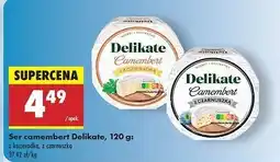 Biedronka Ser camembert z czarnuszką Delikate oferta