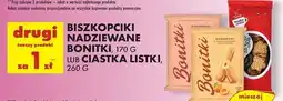 Biedronka Ciastka listki kakaowe Twoje Słodkie Chwile oferta