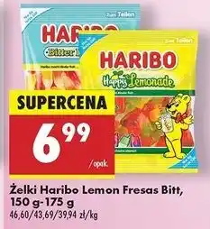 Biedronka Żelki bitter lemon Haribo oferta