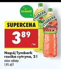 Biedronka Napój rześka cytryna-limonka Tymbark oferta