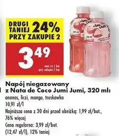 Biedronka Napój ananas Jumi oferta