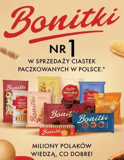 Biedronka Ciastka zbożowe kakaowe z czekoladą Bonitki oferta