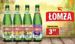 Biedronka Piwo Łomża Śliwka oferta
