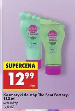 Biedronka Peeling do stóp miętowy The Foot Factory oferta