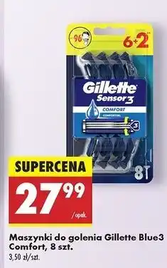 Biedronka Maszynka do golenia Gillette Sensor 3 Comfort oferta