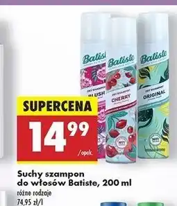 Biedronka Szampon do włosów suchy original Batiste Dry Shampoo oferta