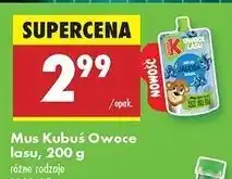 Biedronka Mus owoce lasu Kubuś oferta