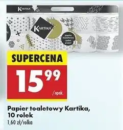 Biedronka Papier toaletowy Kartika oferta