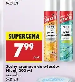 Biedronka Suchy szampon tropical Niuqi oferta