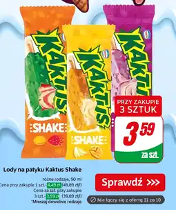 Dino Lody Kaktus Shake oferta