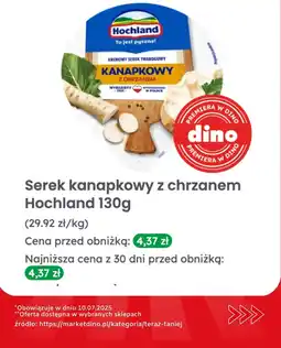 Dino Serek kanapkowy z chrzanem Hochland oferta