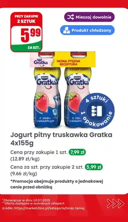 Dino Jogurt pitny truskawka Gratka oferta