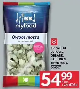 Selgros Krewetki surowe MyFood oferta