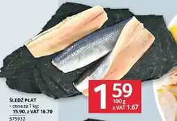Selgros Śledź płat Selgros oferta