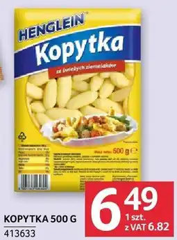 Selgros Kopytka 500g Henglein oferta