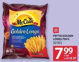 Selgros Frytki Golden Longs 750g McCain oferta