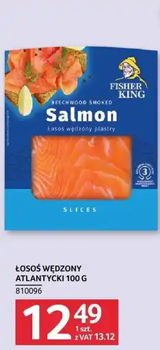 Selgros Łosoś wędzony atlantycki 100g Fisher King oferta