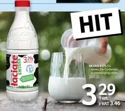 Selgros Mleko 3,2% 1l Łaciate oferta
