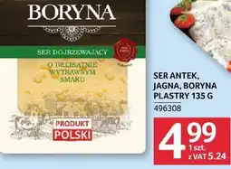 Selgros Ser antek, jagma, boryna plastry 135g Selgros oferta