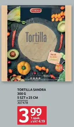 Selgros Tortilla Sandra 25x25cm oferta