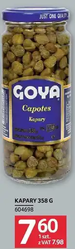 Selgros Kapary 358g Goya oferta