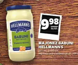 Stokrotka Majonez Babuni Hellmann's oferta