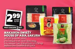 Stokrotka Makaron świeży House of Asia Sakura oferta