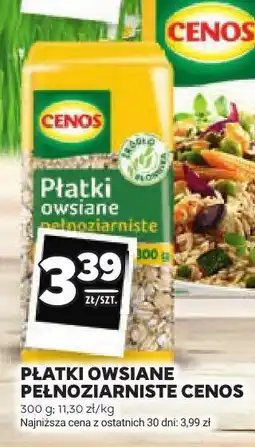 Stokrotka Płatki owsiane pełnoziarniste Cenos oferta