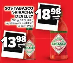 Stokrotka Sos tabasco sriracha Develey oferta