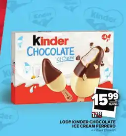 Stokrotka Lody Kinder Chocolate Ice Cream Ferrero oferta