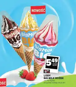Stokrotka Lody Big Milk rożek oferta