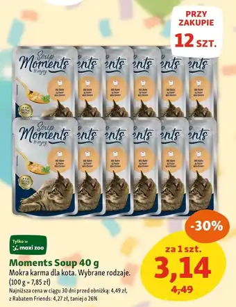 Maxi Zoo Mokra karma dla kota Moments oferta